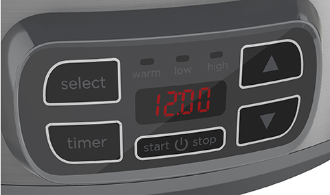 Black+Decker™ 7 quart digital slow cooker scd1007